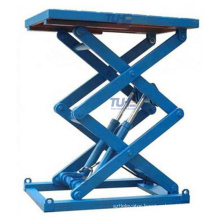 Custom wide platform fixed scissor lift aerial electric scissor lift hydraulic platform